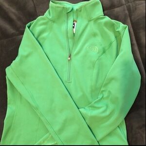 The North Face Green Quarter Zip